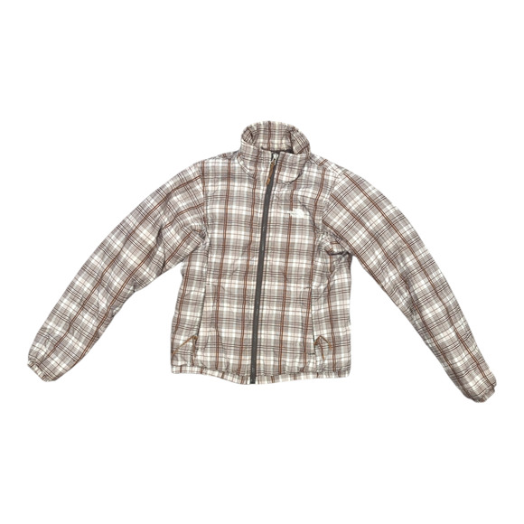 Women Jacket Coat The North Face Plaid Liner Puffer X-Small (Women's XS / TP) - Picture 2 of 11